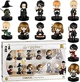 Self Inking Harry Potter Stampers - Set of 12 - Harry Potter Accessories | Mini Toy Figurines for a Harry Potter Party, Cake Topper, Collectibles, 2.5 Inches