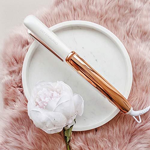 51JTpiorXKL Lily England Cheveux droites, droites et boucles, température réglable de 100 à 230 °C, or rose
