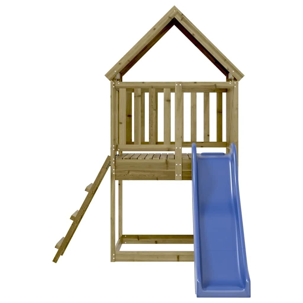 Generico Set da Gioco da Esterno in Legno di Pino Impregnato,Set Altalena e Set di Gioco,3279204