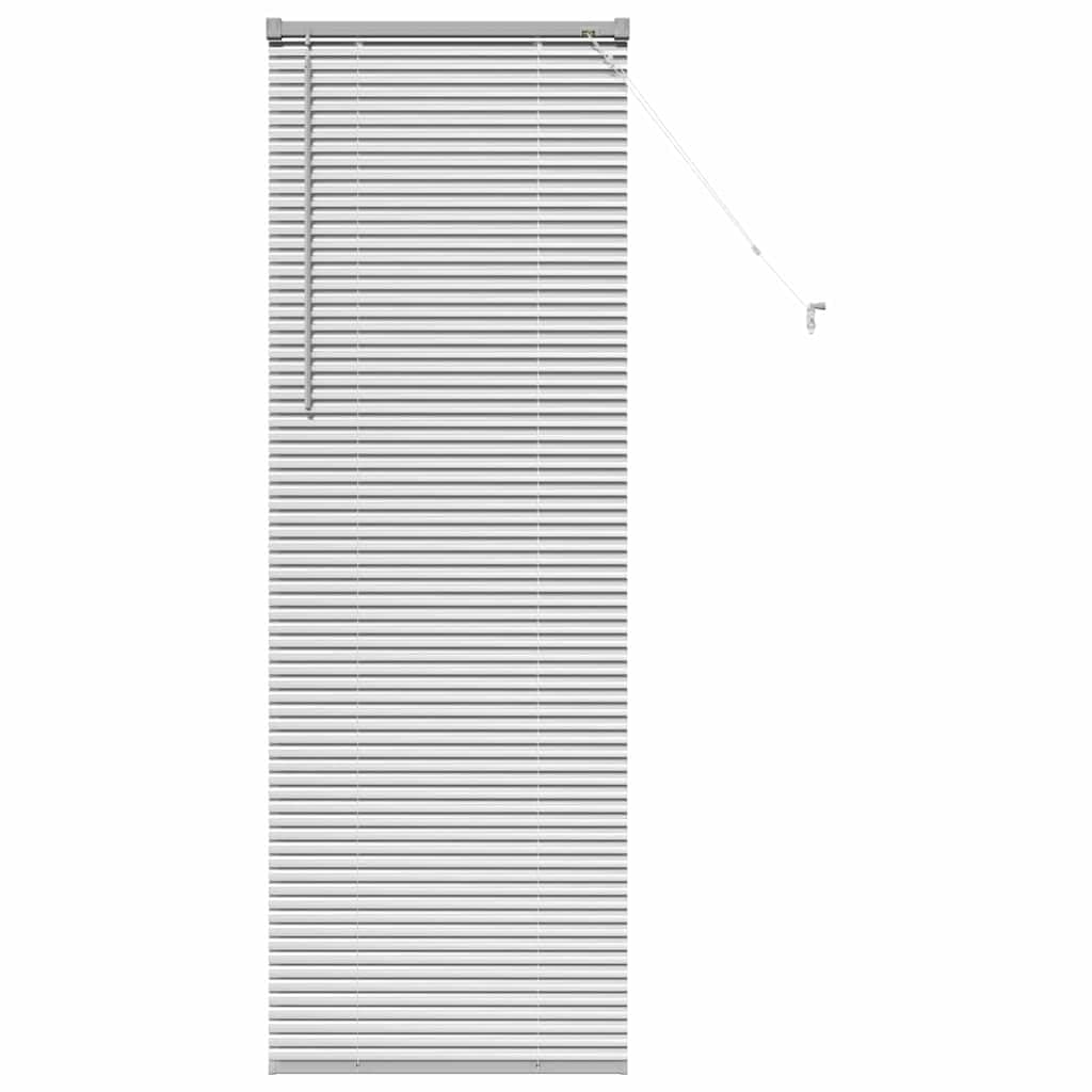 vidaXL Venetian Blinds Silver 175 x 55 cm Aluminium — image 1