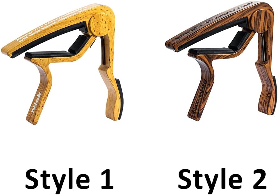 CALLIE Guitar Capo Personalized, Engraved Text on the Kirsite Material Capo for 6-String Acoustic, Electric Guitars and Ukulele