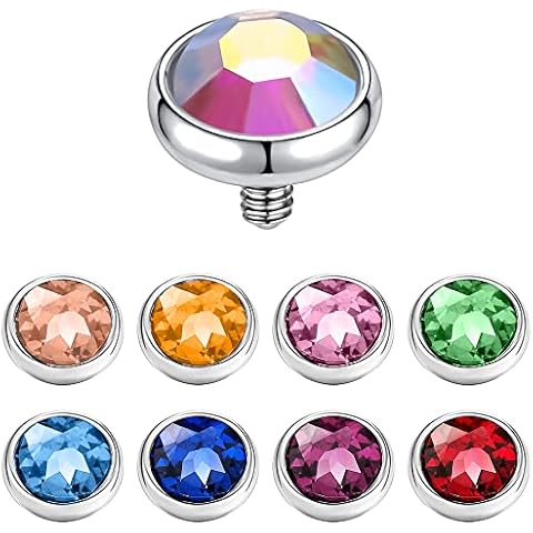 PunkTracker 14G Micro Dermal Anchor Tops Cover
