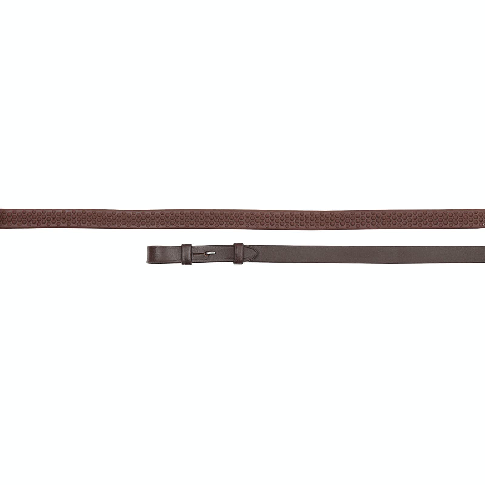 Shires Aviemore Soft Rubber Grip Reins 61 x 3/4 Havana