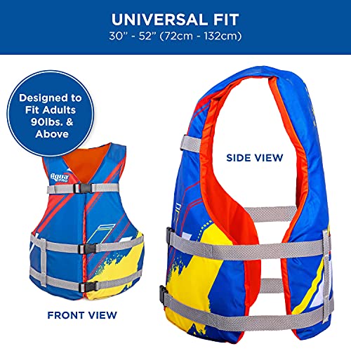 Image of Oceans 7 US Coast Guard Approved Life Jacket for Infant, Kids, Youth, - Type II & III Vest, Personal Flotation Device