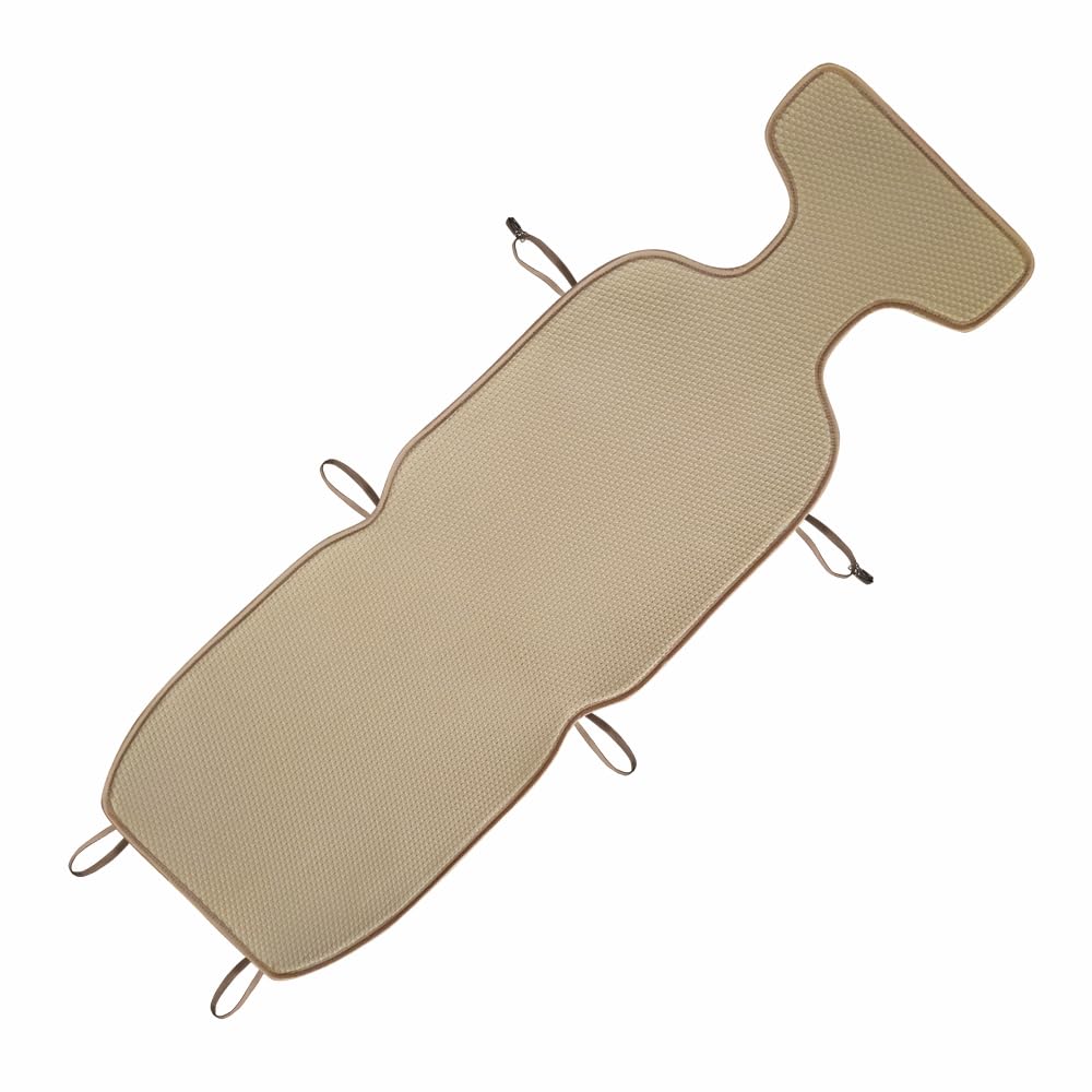 UNION Schienali Anteriori Auto Paglia e Tessuto Udine, Alta qualità. 100% Made in Italy, Ideali per L'Estate (Beige)