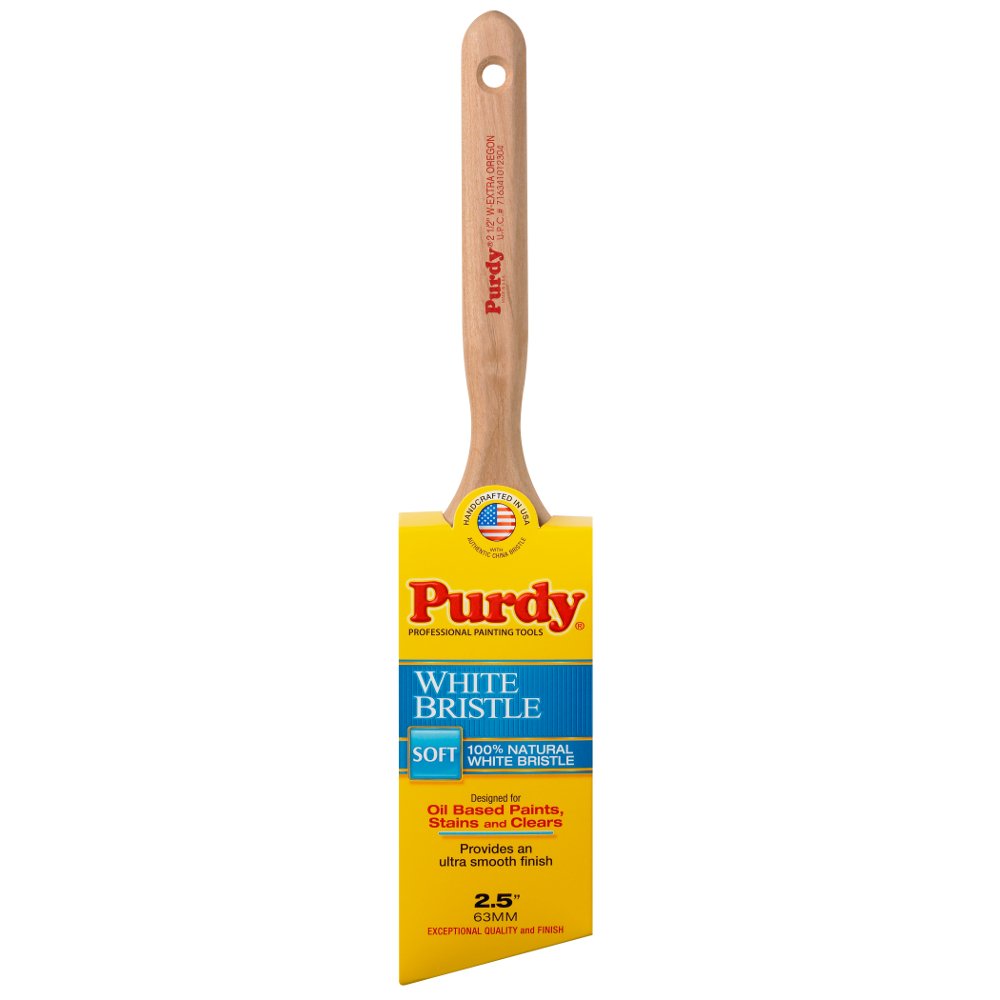 Purdy White Bristle Paint Brush - Smooth Finish -9