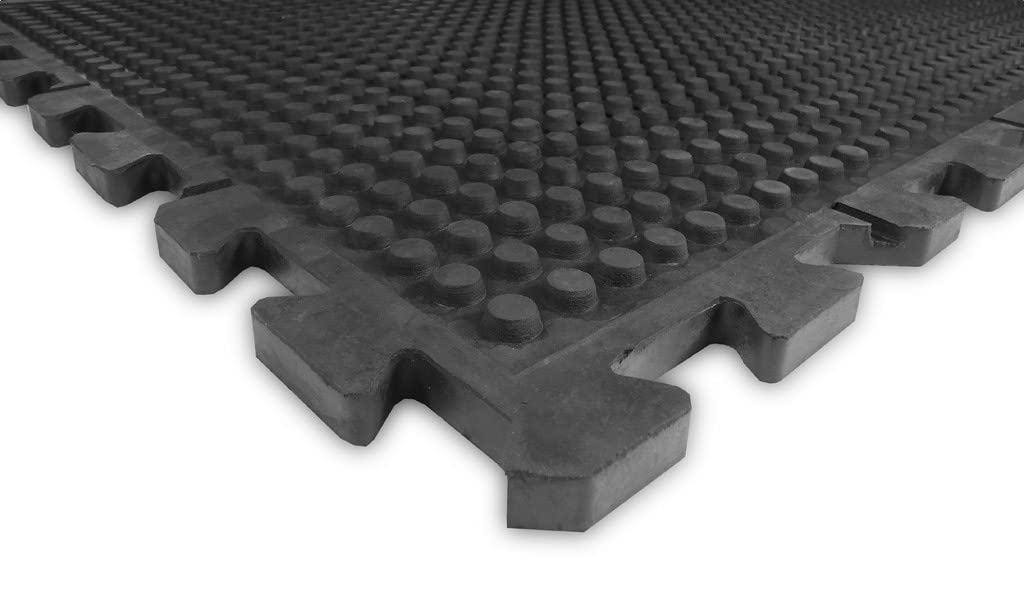 Tappeto in gomma per stalle - 80x120 cm - 20 mm - Puzzle