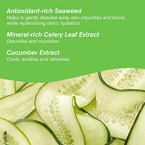 Coola Organic Glowing Greens Facial Cleanser, Dermatologist Tested Skin Barrier Protection With Aloe Vera Juice, Vegan And Gluten Free, 5 Fl Oz #TOP4