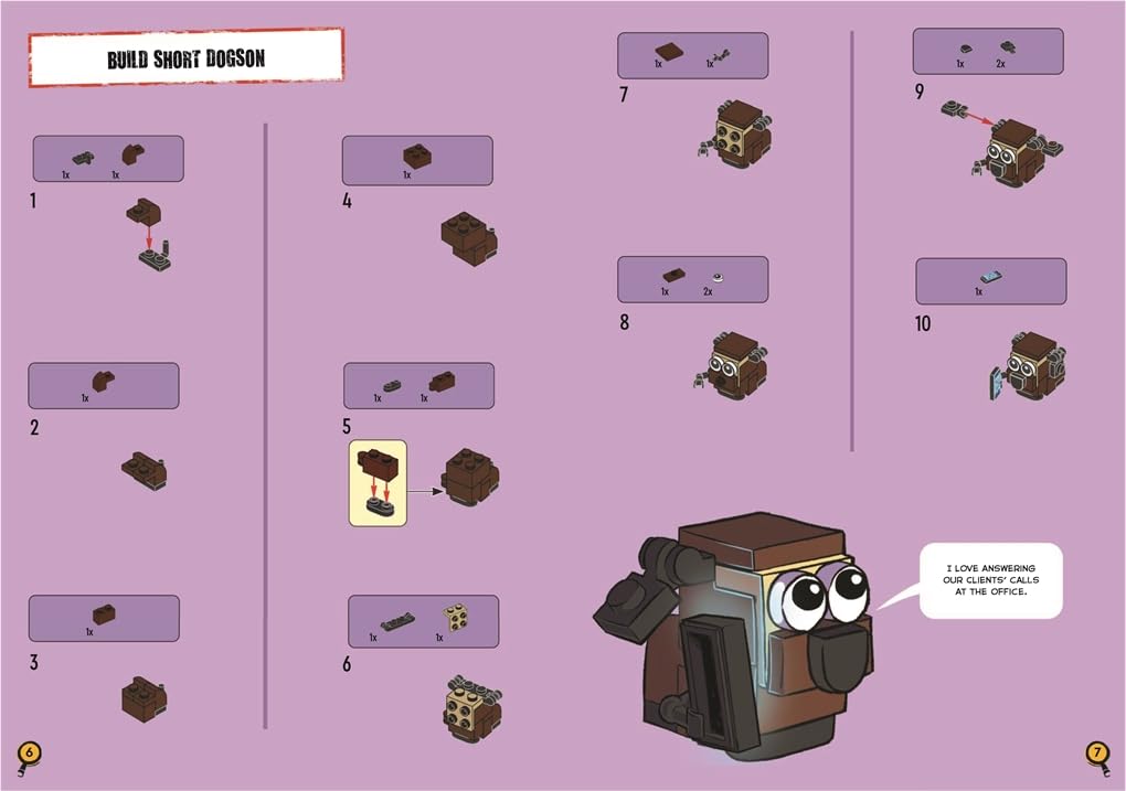 LEGO® Books: Junior Detective Agency (with detective minifigure, dog mini-build, 2-sided poster, play scene, evidence envelopes and LEGO elements)