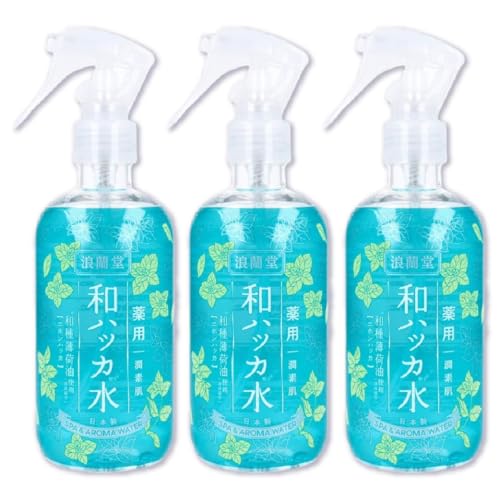 潤素肌 薬用和ハッカミスト 250ml × 3本 コスメテックス ローランド 化粧水 クール アロマ 冷んやり