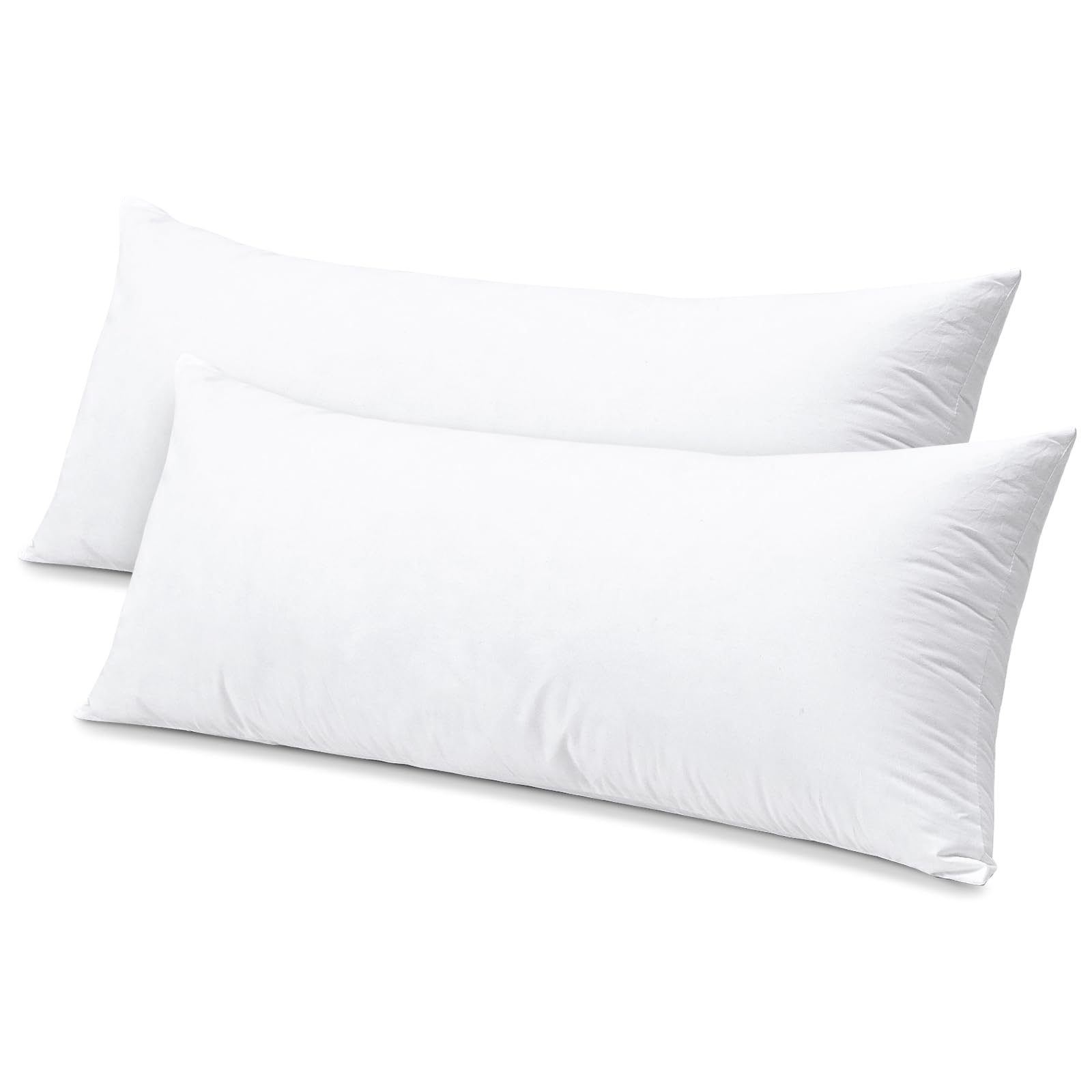 Artscope Synthetic Down Pillow Insert, 14x36 Set of 2
