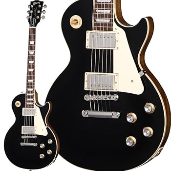 Amazon | Gibson Les Paul Standard 60s Plain Top Ebony