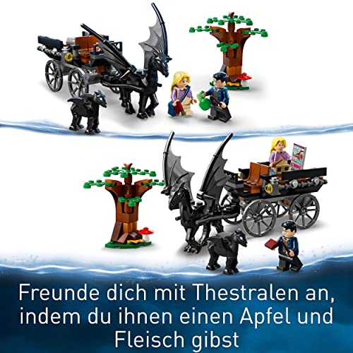 LEGO 76400 Harry Potter Hogwarts Kutsche mit Thestralen, Spielzeug-Set mit Minifiguren, wie Luna Lovegood und Pferde-Figuren & 76386 Harry Potter Hogwarts: Misslungener Vielsaft-Trank Set – Bild 5