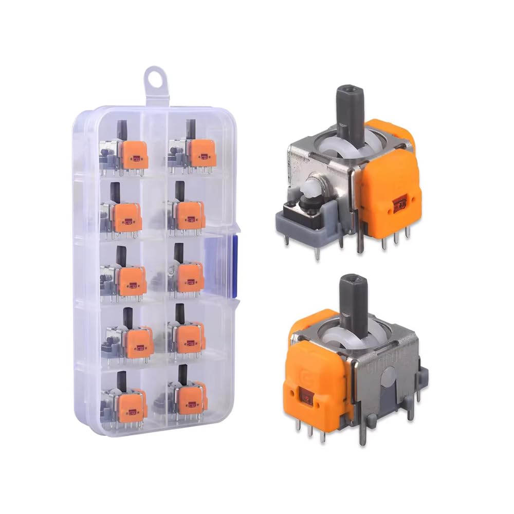 10Pcs Joystick Gaming Handle Hall Rocker Thumb Sticks Joystick for P4/P5/Xbox one/Switch Pro (for P5)