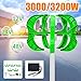 Produktbild 3200W / 3000W Wind Generator 12/24 / 48V 5 Blades Generator Laterne Windkraftanlagen,3000w,48V