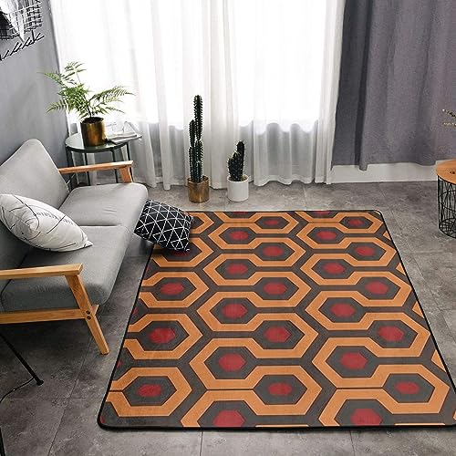 Tapis de sol antidérapant grand format rectangulaire pour salon de 160x121cm - 6