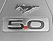 Mustang Chrome Running Horse Pony 3