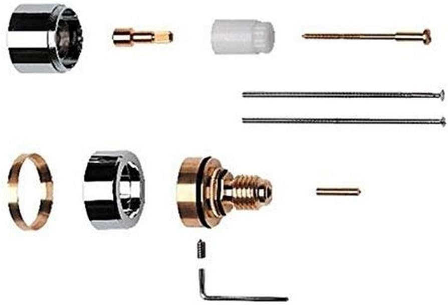 Grohe 47261000 47261000-Concetto Vástago para grifos, Silver