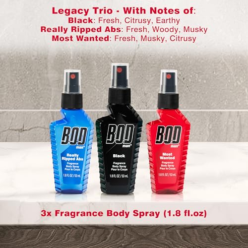 Bod Man Body Spray Holiday Gift Set For Him thumb #1