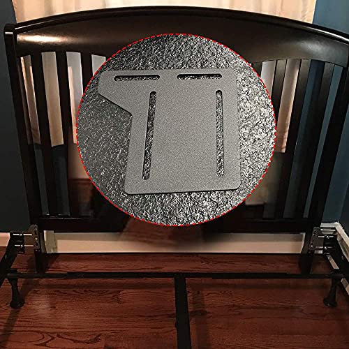 Appacare 2Pcs Bed Frame Brackets Adapter For Headboard Extra, Heavy Duty Bed Modification Plate, Headboard Attachment Bracket With Hardware #TOP5