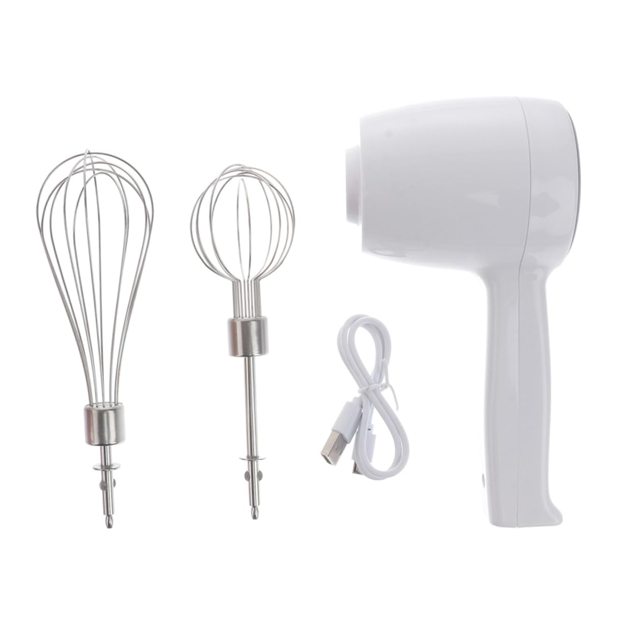 ABOOFAN 1 Set Cordless Rechargeable Egg Mixer Adjustable Gear Handheld Whisk for Cooking Baking Design for Easy Use Material Egg Tool for Home Chefs