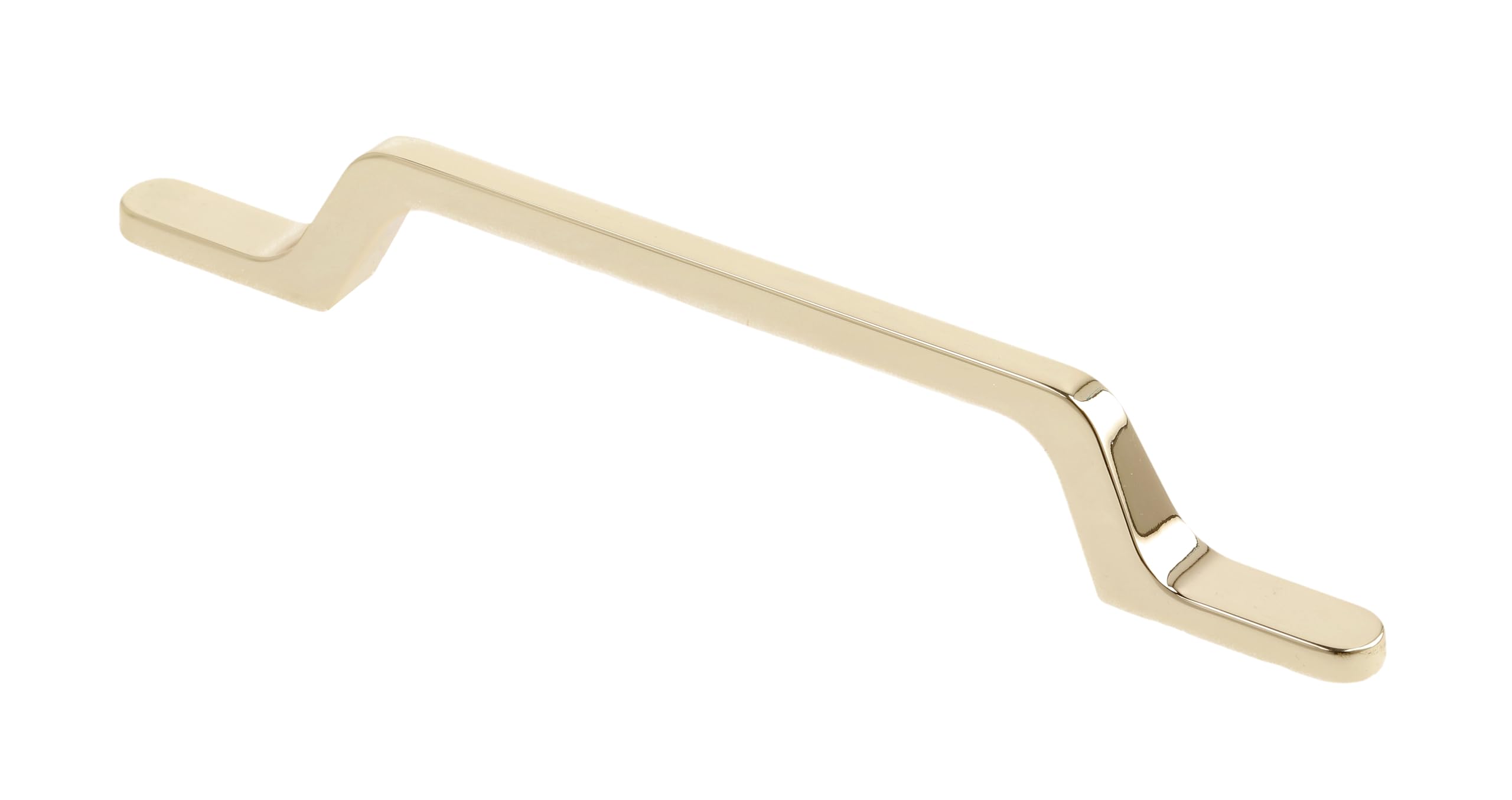 GTV - Flavio Furniture Handle - Handle Handles Furniture Handles - Hole Distance 128 mm - Zamak - Brass
