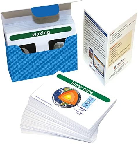NewPath Learning - 44-6018 Earth Science Vocabulary Builder Flash Card Set, Middle School