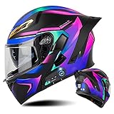Bluetooth Motorcycle Helmet Modular Moto Helmet Flip Up Motorbike Helmet with Inner Sun Visor Safety