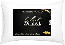 Travesseiro TRP Imports Select Royal Toque de Plumas Antialérgico Linha Hotel