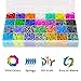 11,900+ Rubber Band Bracelet Refill Kit - 11,000 Premium Loom Bands in 28 Bright Colors, 600 S-Clips, 200 Beads, 30 Charms, 52 ABC Beads - Loom Bracelet Making Kit in a Huge Giftable Case