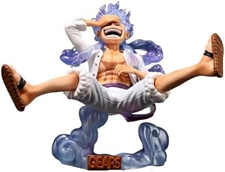 Luffy Gear 5 Action Figure Height -15CM Multicolour PVC for Anime Fans | L-uffy Laughing
