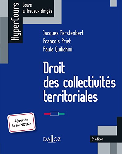 Télécharger Droit des collectivités territoriales (HyperCours) Livre PDF Gratuit