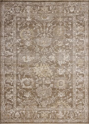 Loloi Magnolia Home by Joanna Gaines Pace Collection PAC-01 Bark/Natural 9'-6" x 12'-3" Area Rug