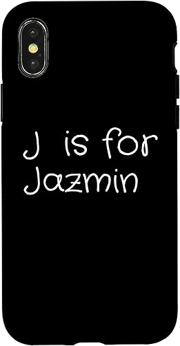 Miniatura 7 de iPhone XR Personalized J is for Jazmin Name Student Kindergarten Girl Case