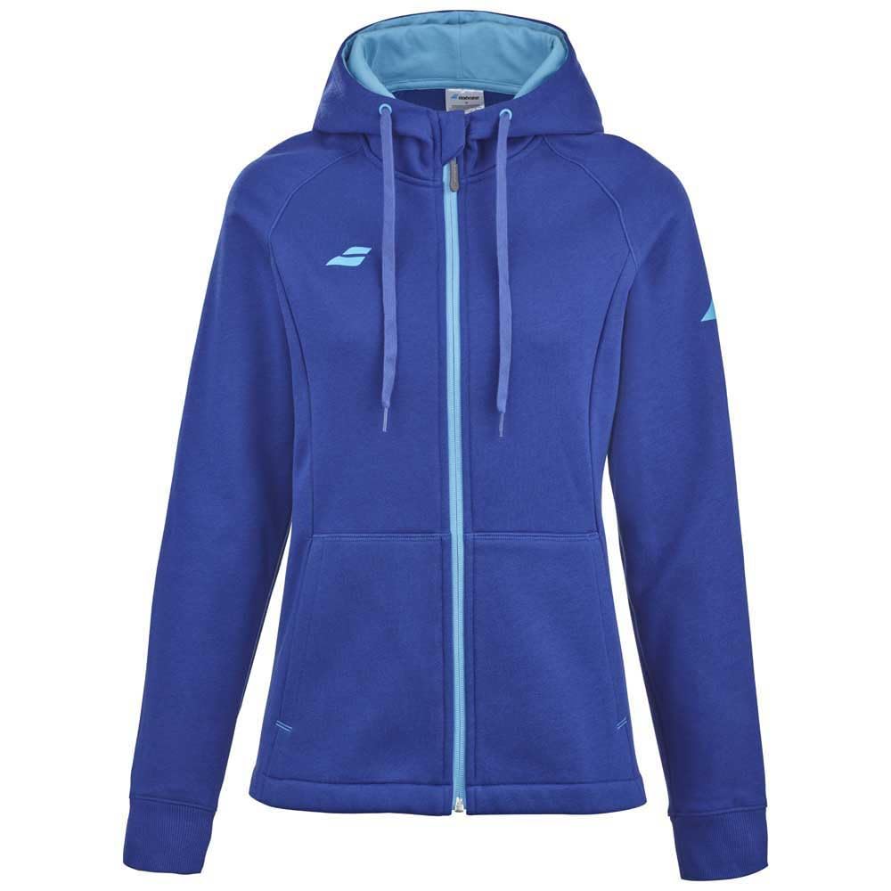 Babolat Women's Sodalite Blue Exercise Full Zip Sweatshirt L