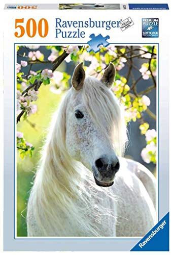 Ravensburger Puzzle 14726 - Zarte Stute - 500 Teile Puzzle für Erwachsene und Kinder ab 10 Jahren, Tier-Puzzle mit Pferde-Motiv Ravensburger Puzzle 14726 - Zarte Stute - 500 Teile Puzzle für Erwachsene und Kinder ab 10 Jahren, Tier-Puzzle mit Pferde-Motiv