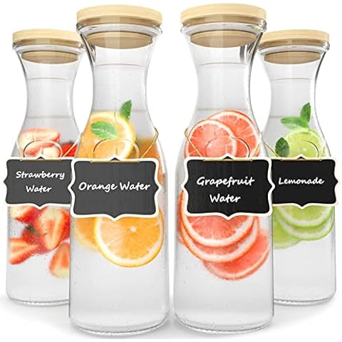 Carafes en verre FINEW 1L Cover