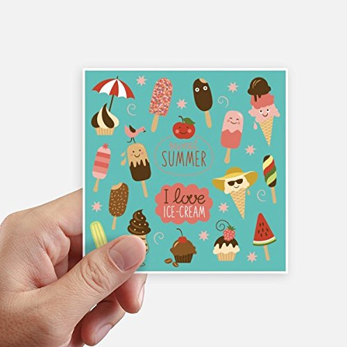 Sticker 10cm x 10cm multicolore pour masquer les rayures de valise - 2