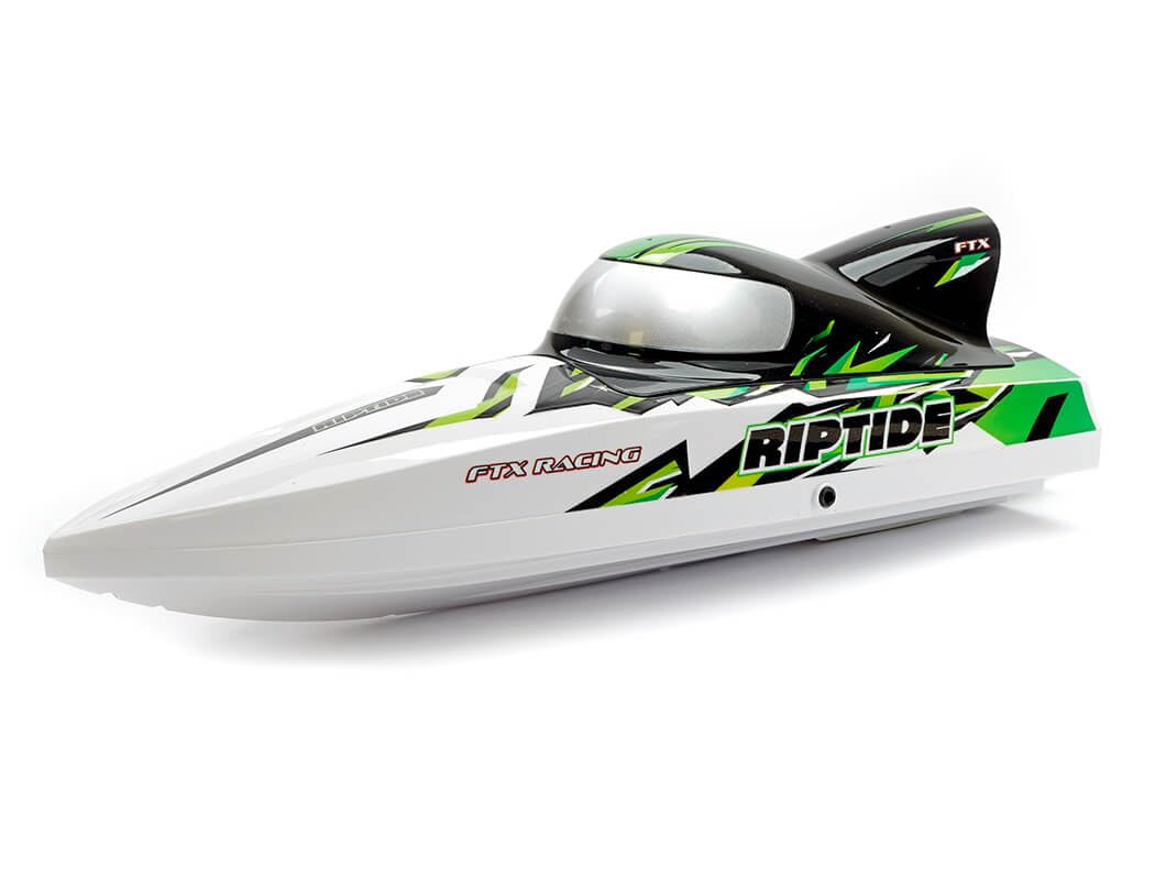 FTX Riptide Turbojet Brushless Fast R/C Speed Boat - Green