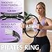 JKSHMYT Pilates Ring Fitness Circle for Women, Pilates Equipment – 14.5
