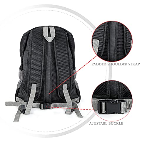 KIKA-Pets-Head-Out-Dog-Carrier-Backpack-Puppy-Dog-Travel-Carrier-Front-Pack-Breathable-Head-Out-Backpack-Carrier-for-Small-Dogs-Cats-Rabbits-Medium-Size-M