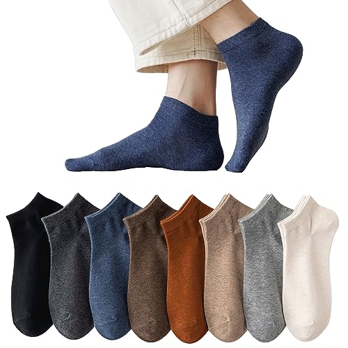 Northern30 Men's Cotton Ankle Socks - Multi-Pairs, No Show & Low Cut Socks for Men & Women