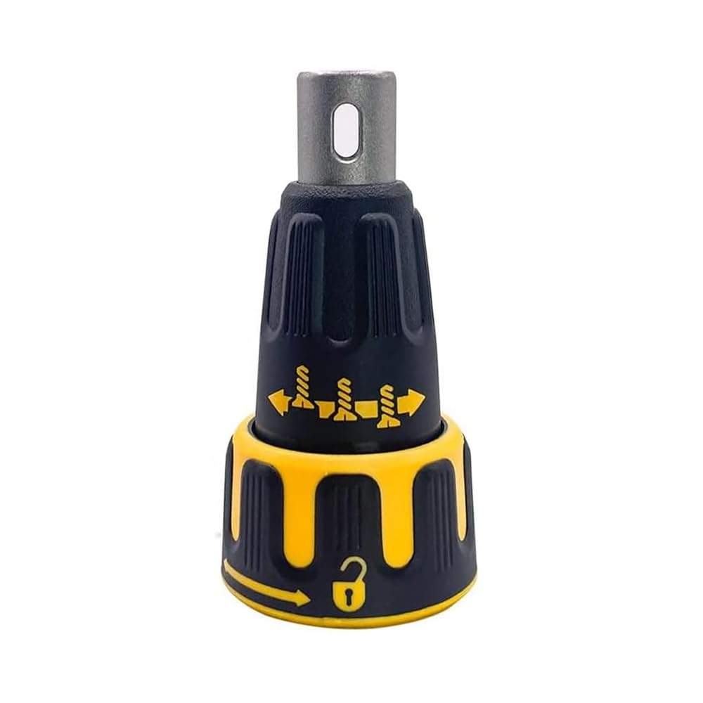 N435495 Cône de nez sans balais pour cloison sèche - Support de foret en acier compatible avec Black & Decker - Compatible avec Dewalt (8 cm x 6 cm)