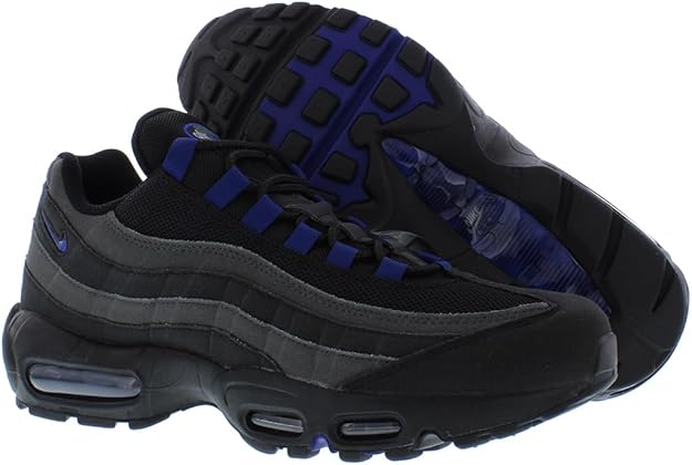 air max 95 black blue tick
