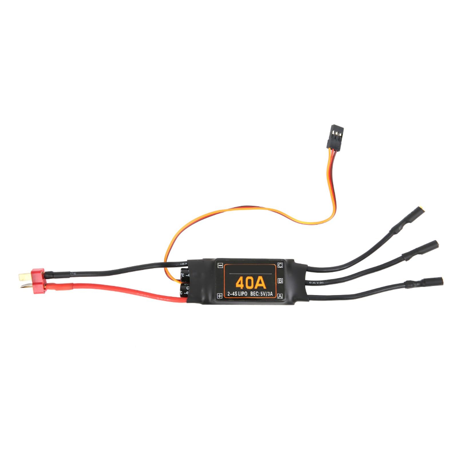 ESC 40A Brushless - Contrôleur De Vitesse Pour Drone, Avion RC, Hélico, Avec BEC 5V, Programmable