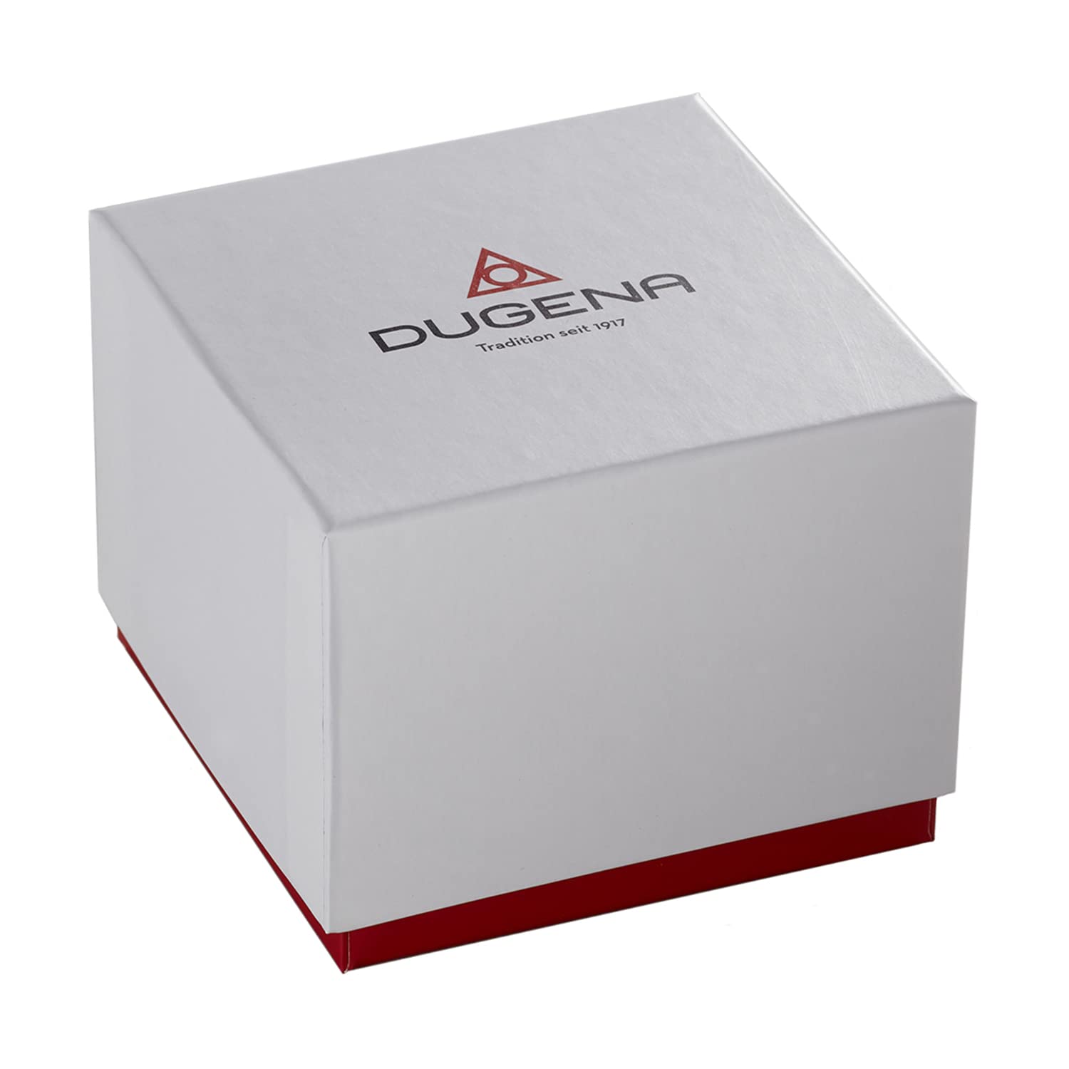 DUGENA Dakar Chrono, orologio da polso da uomo, al quarzo, cassa in acciaio inox, vetro zaffiro, cinturino in pelle, fibbia ad ardiglione, 10 bar, Quadrante blu scuro, cinghia