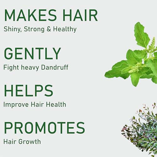 Image of Khadi Vedimatic Natural Henna Tulsi For Anti Dull /Damage /Hair Fall soft & Smooth control Hair Cleanser shampoo By Unified Collection (Henna Tulsi shampoo)100% Pure & Natural (Pack of 1, Henna Tulsi)