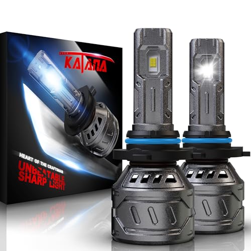 Image of KATANA 9006 Bulb, HB4 400% Brightness 6500K 1:1 Size Plug and Play Fog of 2 | Cooling Fan,360Beam Angle