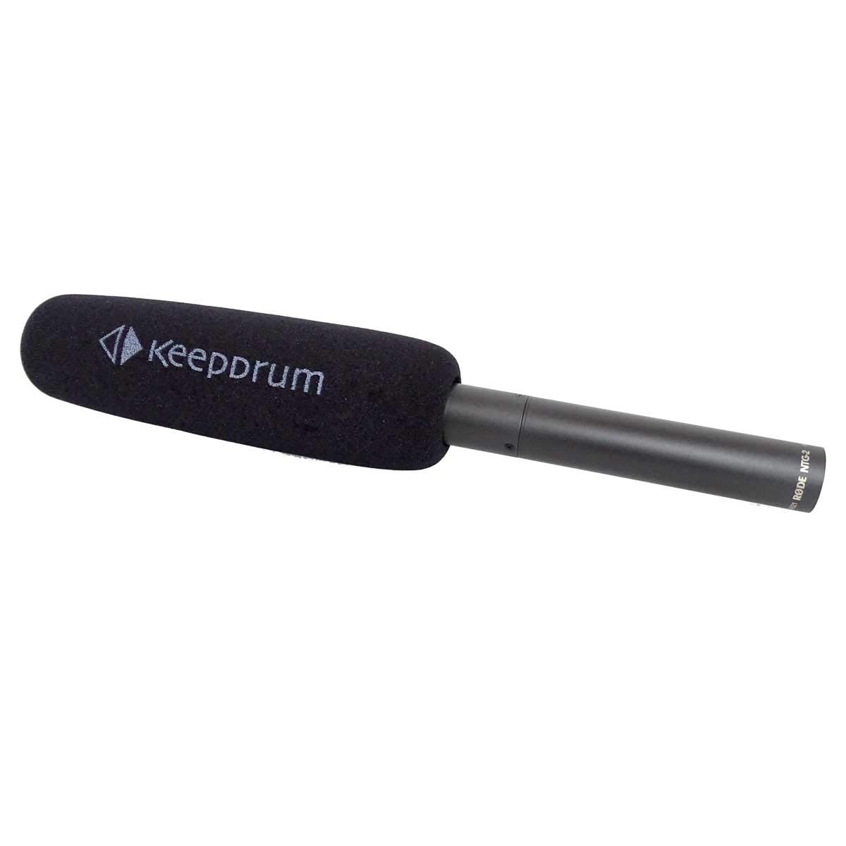 Rode NTG-2 - Micrófono direccional con condensador y protección Keepdrum KDWSVM