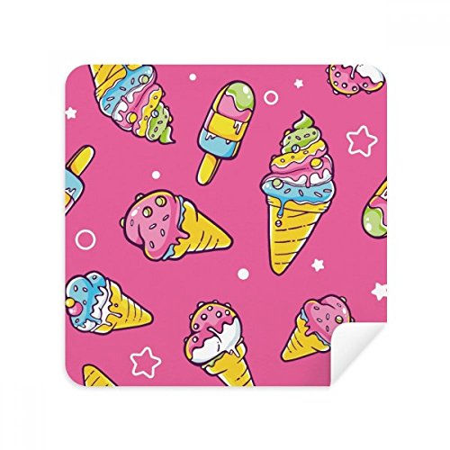 Nettoyage crème glacée étoiles pink sugar popsicle chiffon suède au bureau